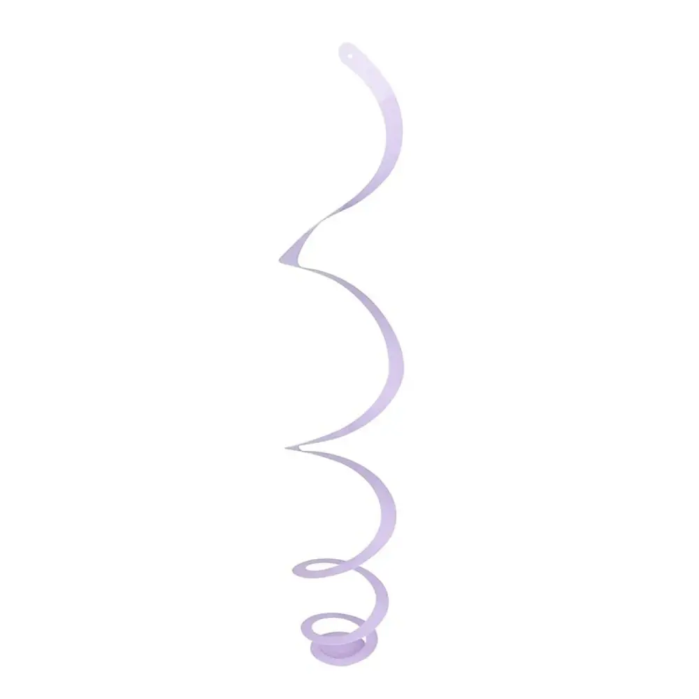 Dây Treo Trang Trí Xoắn Ốc Màu Tím, Decorative Swirls, Purple, 12 Cái (40cm) - UNCLE BILLS